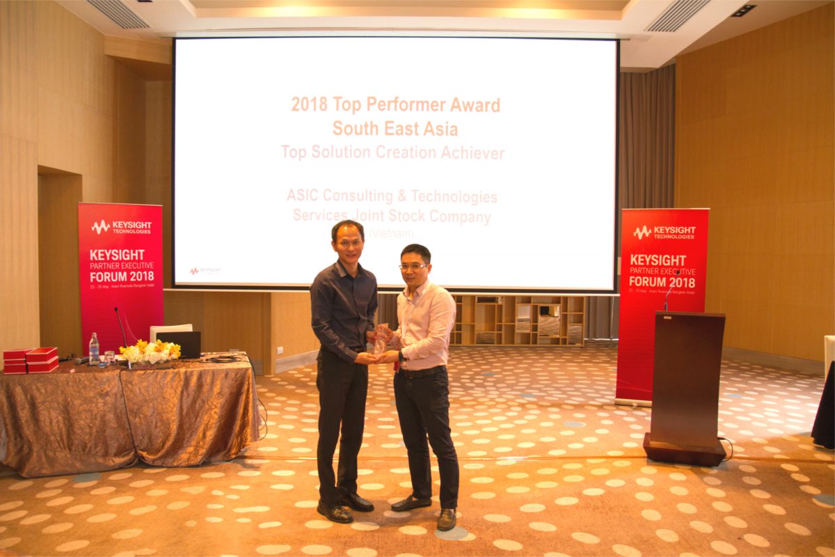 ASIC vinh dự nhận giải thưởng quốc tế “Top Performer” khu vực Đông Nam Á năm 2018